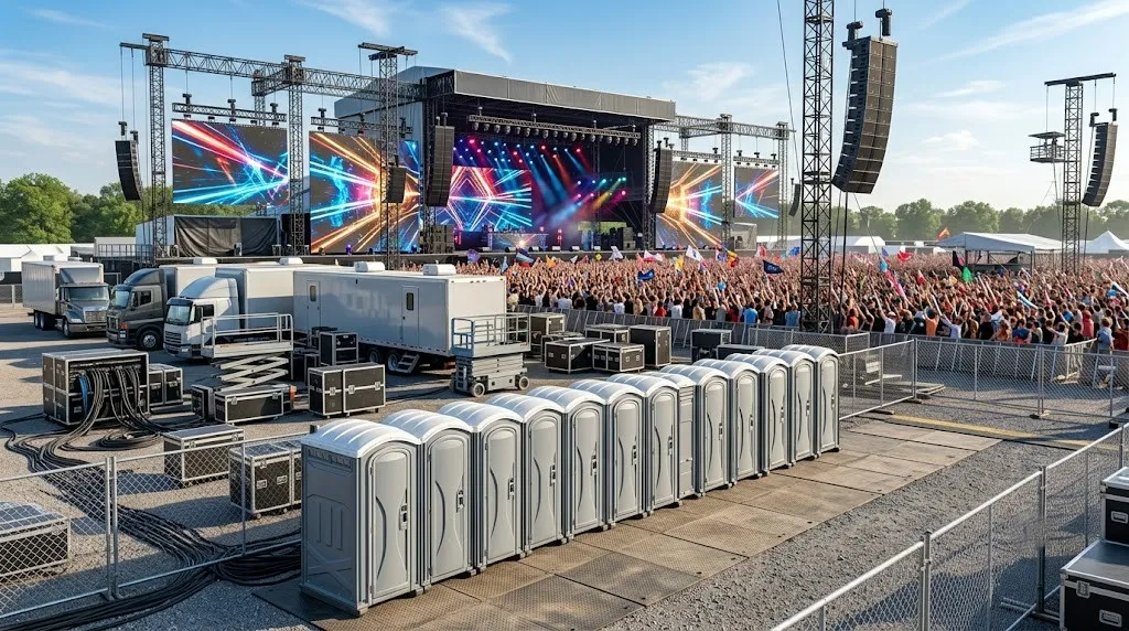 Concert Restroom Rental in Carson, CA